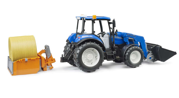 bruder Traktor New Holland T5.120 mit Frontlader